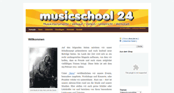 Desktop Screenshot of musicschool24.de